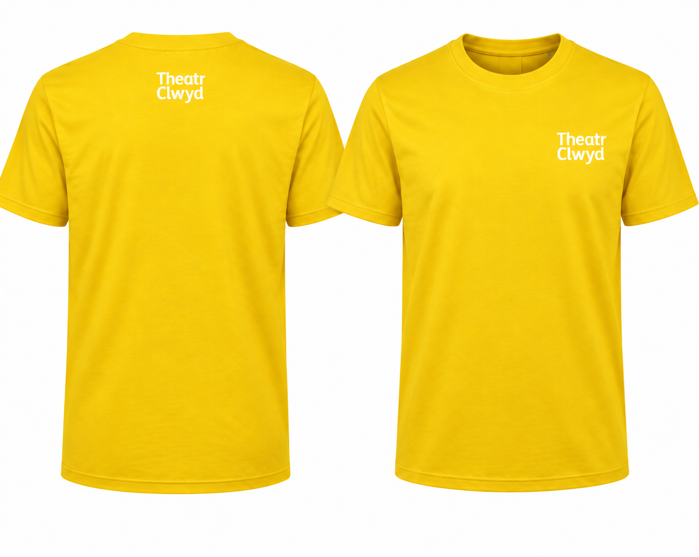 Theatr Clwyd Creative Team Yellow T-Shirt